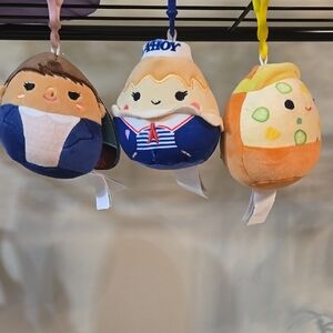 Set Of 3 Squishmallows. NETFLIX